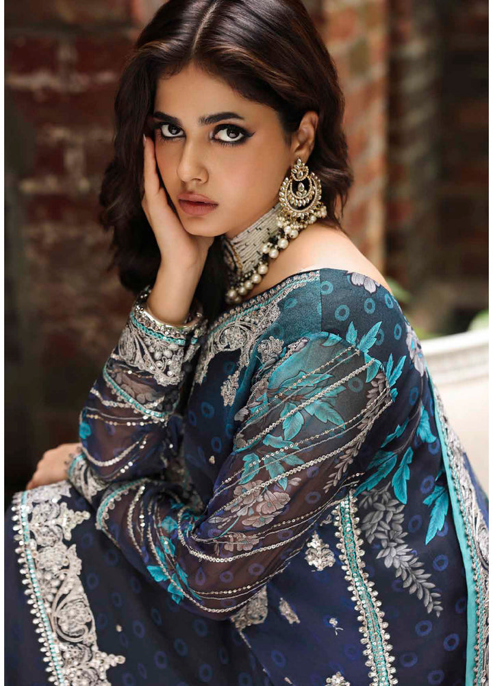 Vasal by Charizma Embroidered Chiffon Suits Unstitched 3 Piece CRZ25VW VSL25-32 - Formals