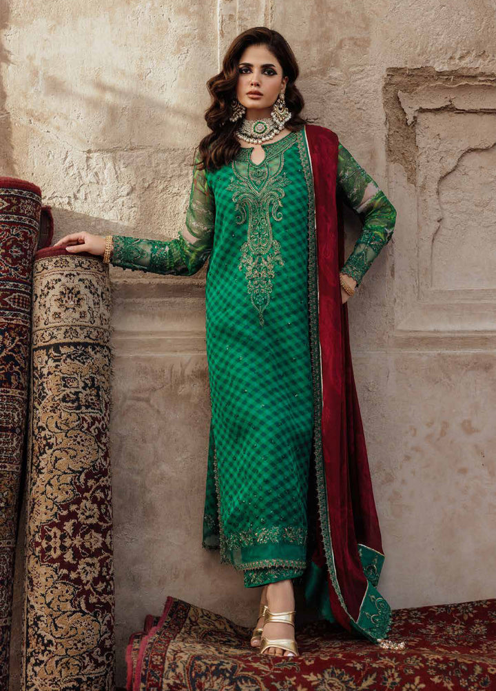 Vasal by Charizma Embroidered Chiffon Suits Unstitched 3 Piece CRZ25VW VSL25-35 - Formals