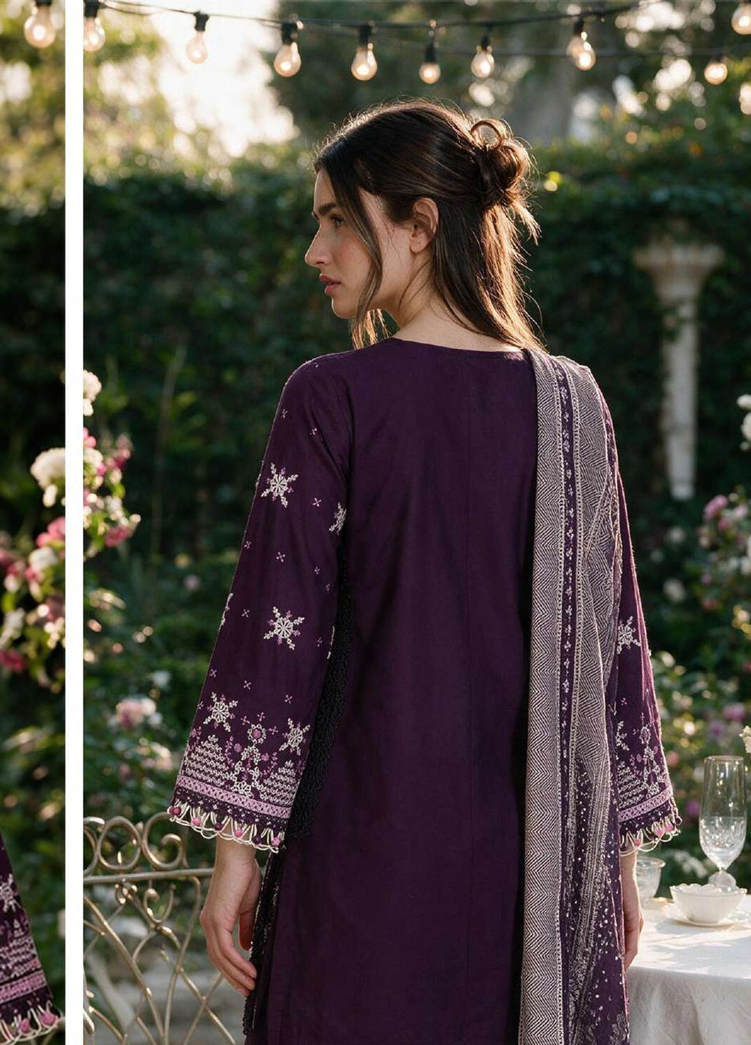 Zellbury Unstitched Embroidered Cotton 3 Piece Suit ZB26UCC WUS26E34101 - Casual Collection