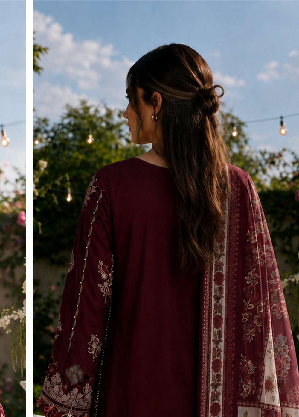 Zellbury Unstitched Embroidered Cotton 3 Piece Suit ZB26UCC WUS26E34107 - Casual Collection