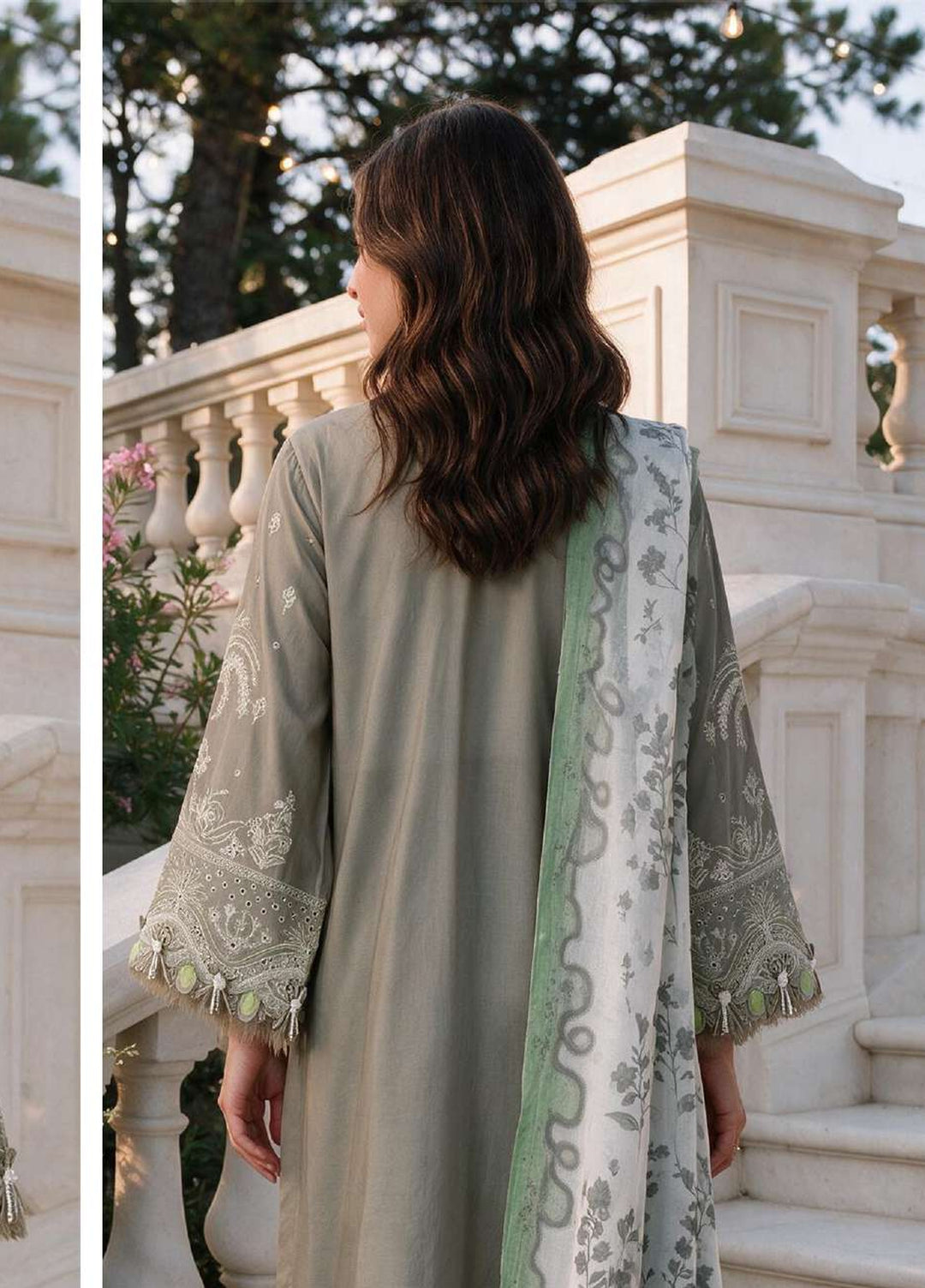Zellbury Unstitched Embroidered Cotton 3 Piece Suit ZB26UCC WUS26E34108 - Casual Collection