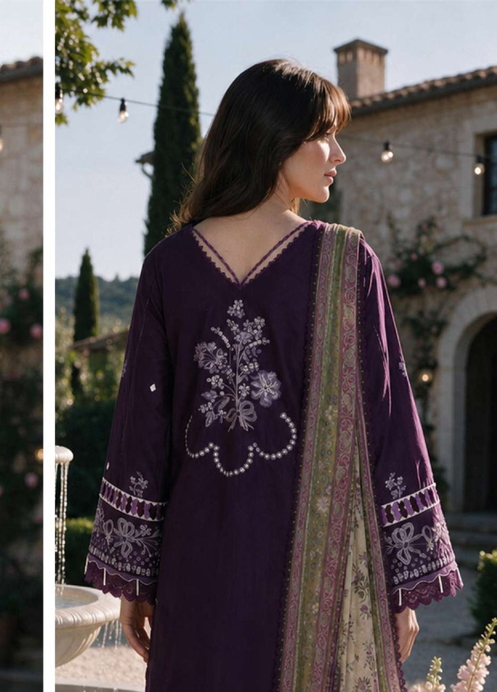 Zellbury Unstitched Embroidered Cotton 3 Piece Suit ZB26UCC WUS26E34113 - Casual Collection