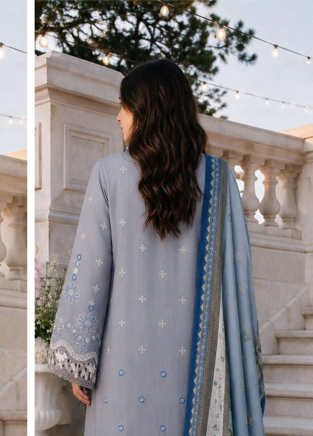 Zellbury Unstitched Embroidered Cotton 3 Piece Suit ZB26UCC WUS26E34119 - Casual Collection