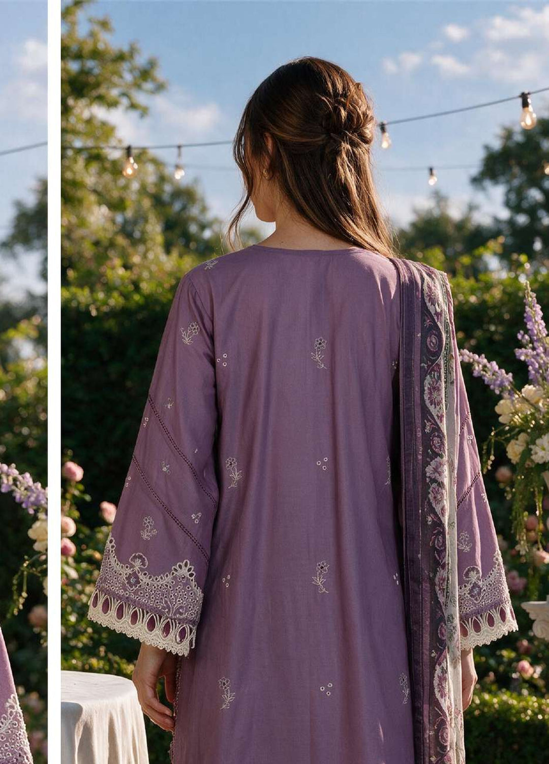 Zellbury Unstitched Embroidered Cotton 3 Piece Suit ZB26UCC WUS26E34133 - Casual Collection