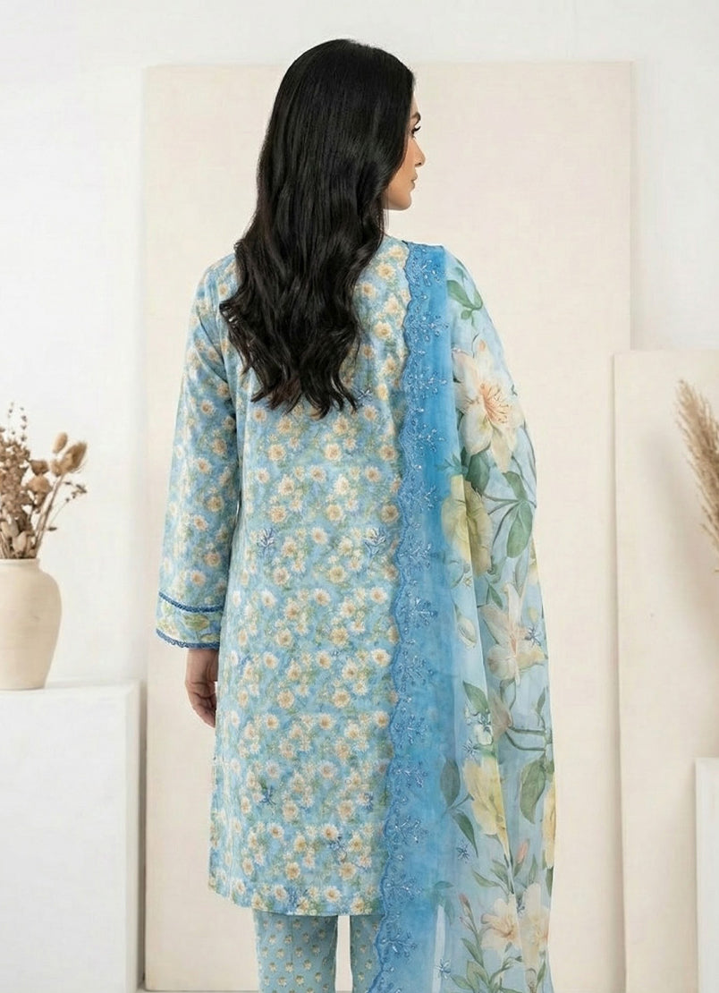 Anmol by Ishq e Rang RTW Embroidered Lawn 3 Piece Suit Zara Festive Collection