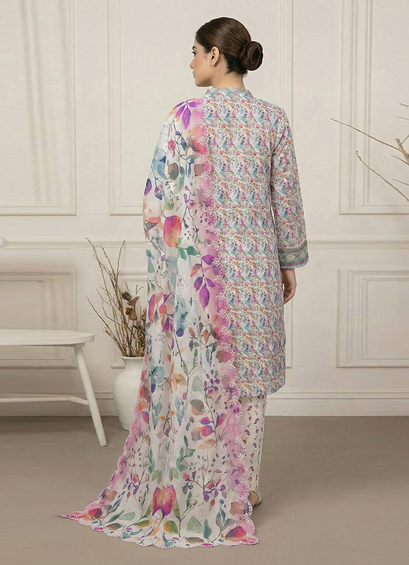 Anmol by Ishq e Rang RTW Embroidered Lawn 3 Piece Suit Noor Festive Collection