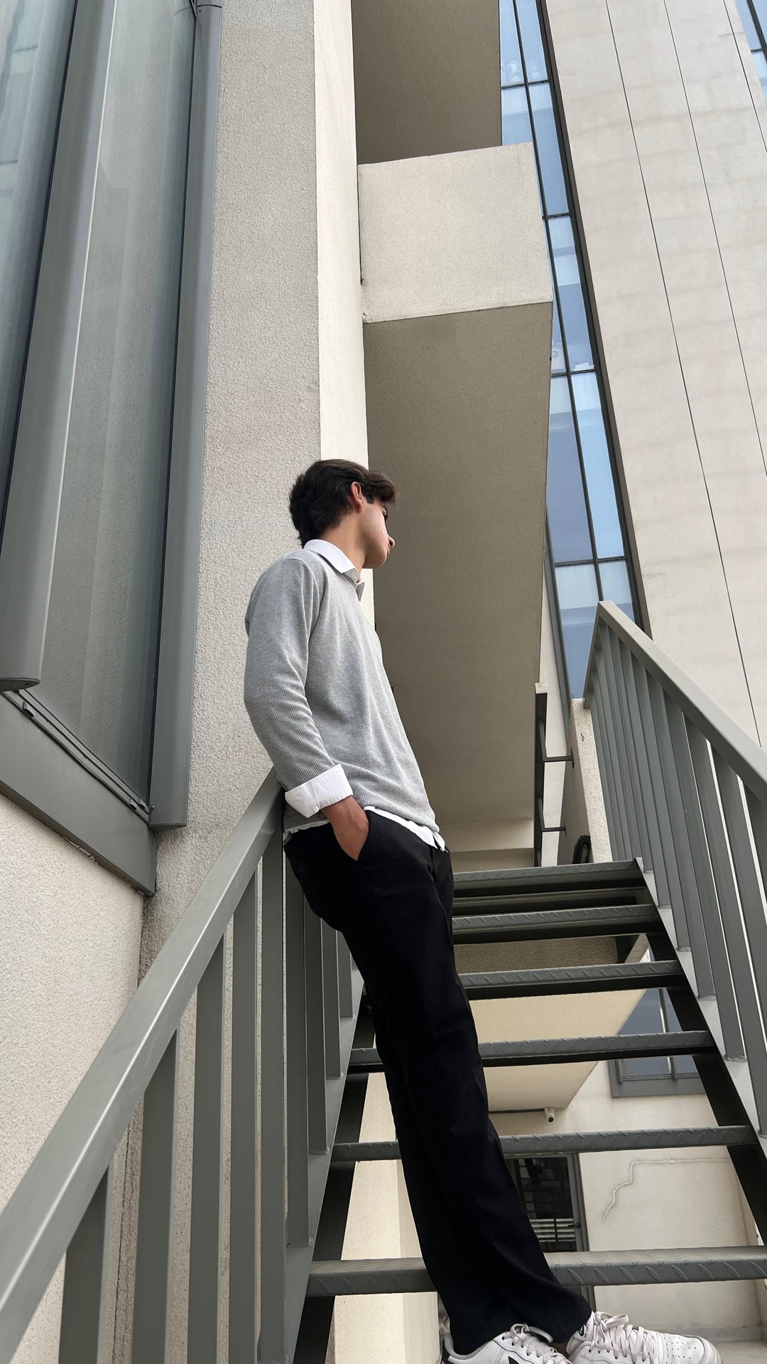 Muraqsh Ready To Wear Solids Cotton Men Waffle Grey Sweat Shirt ABD-WGSS - Summer Collection