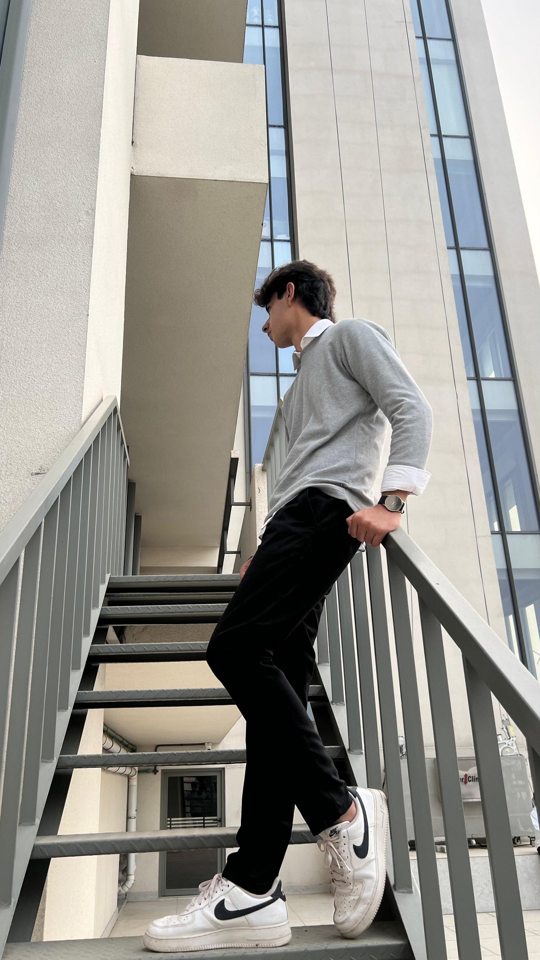 Muraqsh Ready To Wear Solids Cotton Men Waffle Grey Sweat Shirt ABD-WGSS - Summer Collection