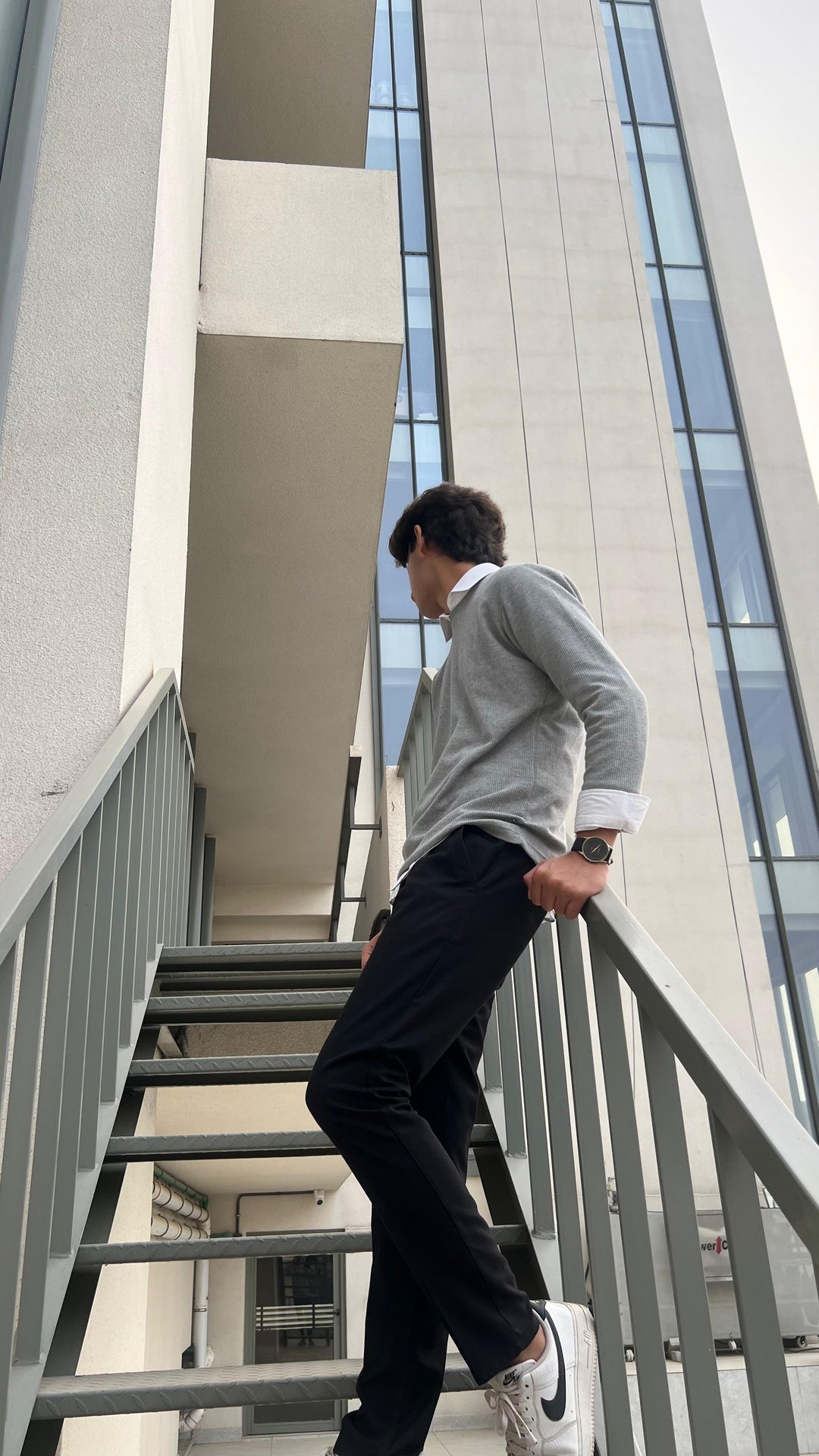 Muraqsh Ready To Wear Solids Cotton Men Waffle Grey Sweat Shirt ABD-WGSS - Summer Collection