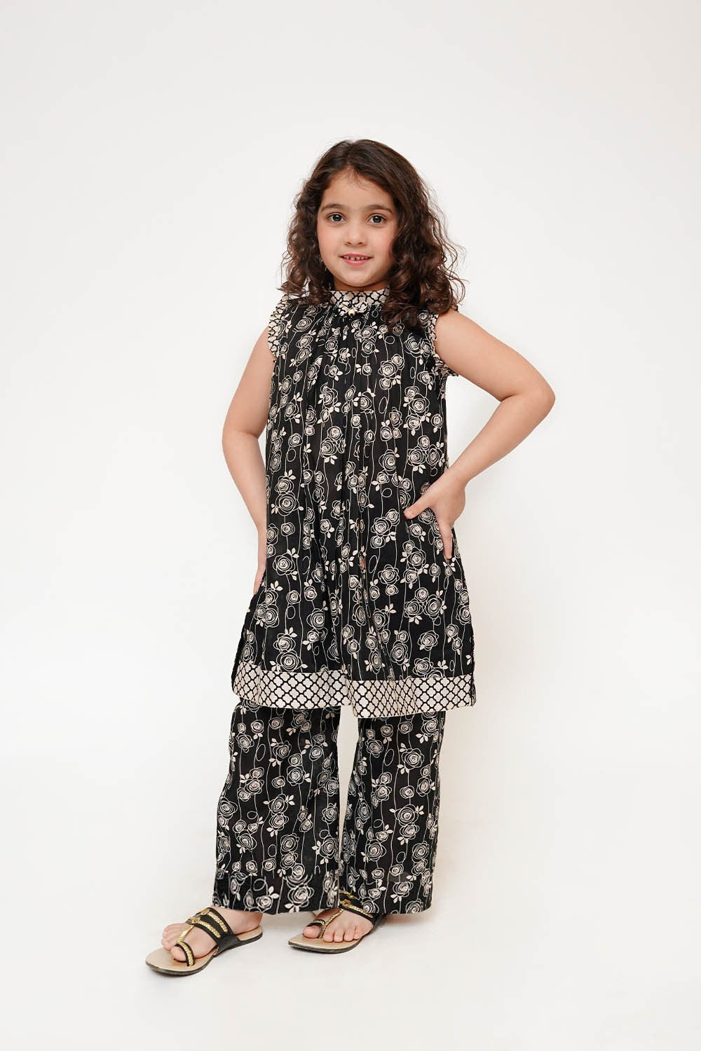 Senorita Kids RTW Printed Lawn Cotton 3 Piece Suit KAD-03494 Eid Collection