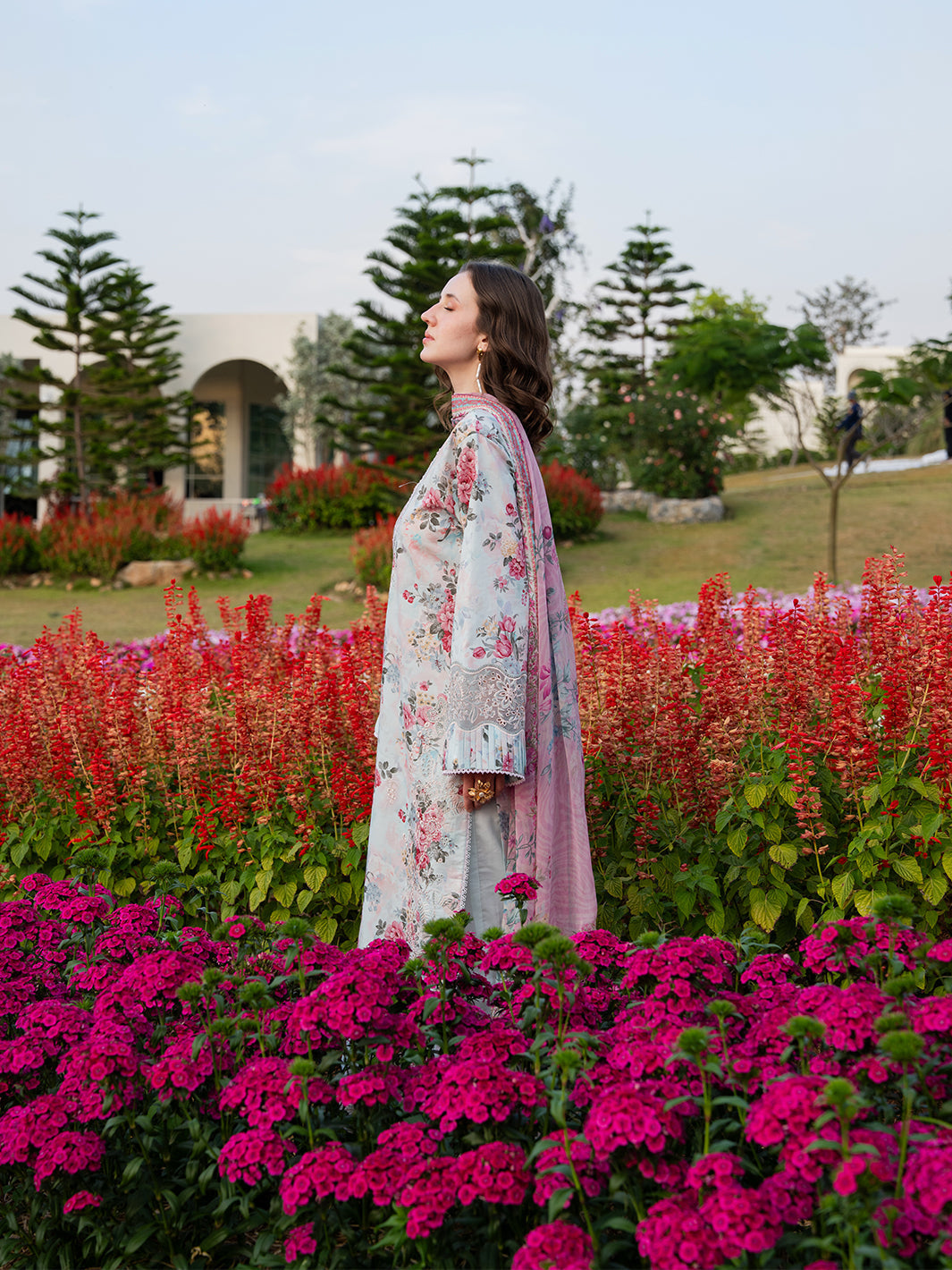 The Scent Of Summers by Yards Unstitched Embroidered Lawn 3 Piece Suit Whispering Willow Casual Collection
