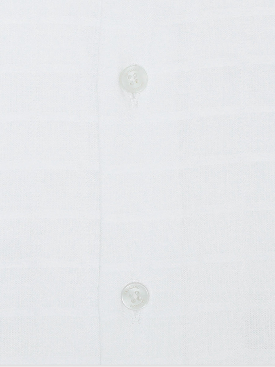 Brumano Ready To Wear Shirts Men 1 Piece Cotton White Checkered Formal Shirt 0-31-025-4393 - Summer Collection