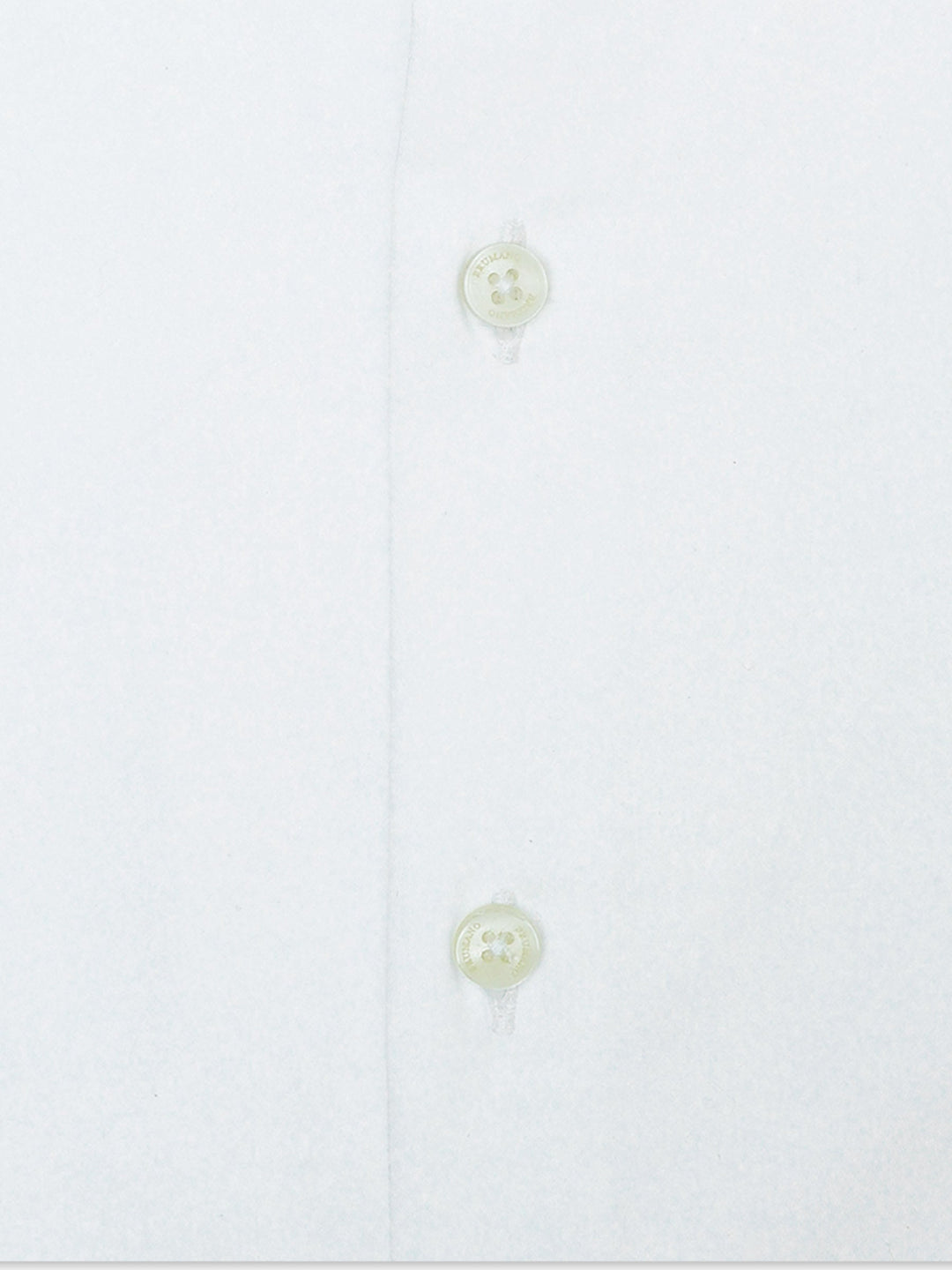 Brumano Ready To Wear Shirts Men 1 Piece Cotton White Satin Shirt With High Collar 0-31-025-4414 - Summer Collection