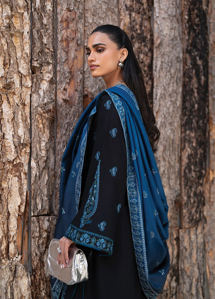 Extended Stay by Xenia Formals Unstitched Embroidered Khaddar 3 Piece Suit XE26UES 06-Simorah - Winter Collection
