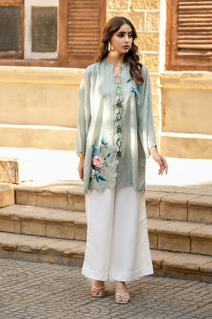 Dhaga Women Pret Printed 2 Piece Soft Crepe Xylie SS25DSP327 - Summer Collection