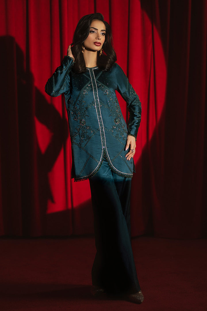 Siara by Zariya RTW Embroidered Silk 3 Piece Suit ARAMI ZB60169 Festive Collection