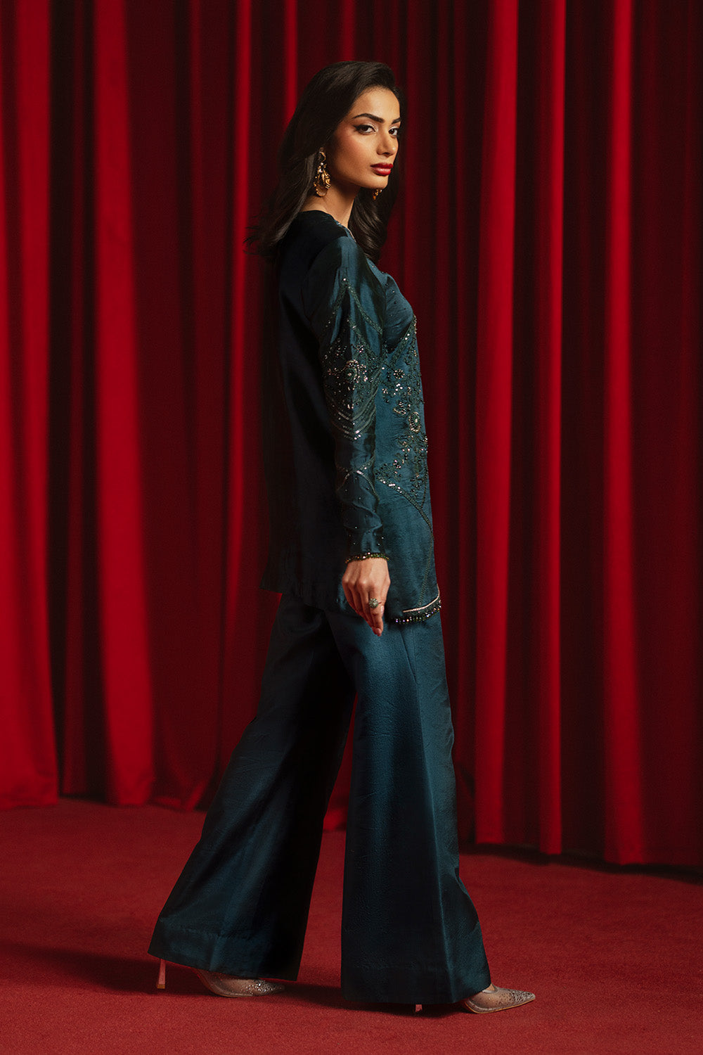 Siara by Zariya RTW Embroidered Silk 3 Piece Suit ARAMI ZB60169 Festive Collection