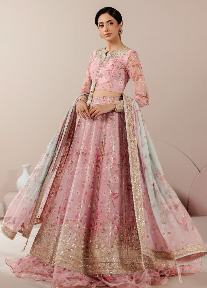 Roselle by Zarif Unstitched Embroidered Chiffon 3 Piece Suit ZR26UR ZRRPE-REVERIE 04 - Festive Collection