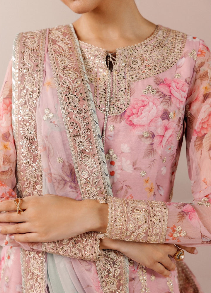 Roselle by Zarif Unstitched Embroidered Chiffon 3 Piece Suit ZR26UR ZRRPE-REVERIE 04 - Festive Collection