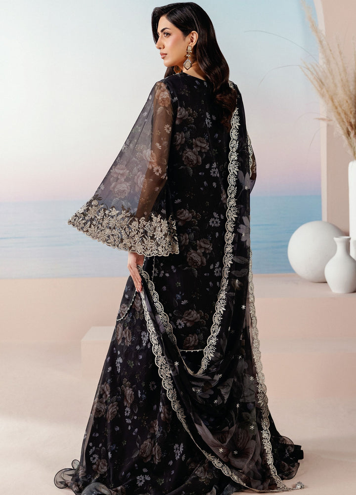 Roselle by Zarif Unstitched Embroidered Chiffon 3 Piece Suit ZR26UR  ZRRPE-VELOURA 05 - Festive Collection