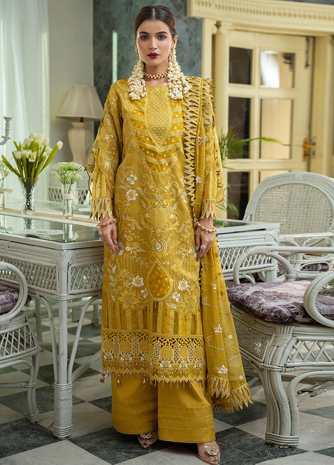 Zebtan Women Unstitched Embroidered Missouri 3 Piece Suit ZM-08 Festive Collection