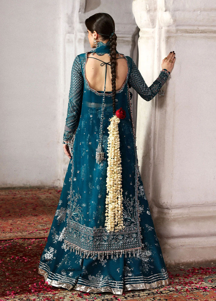 Massarat by Hussain Rehar Embroidered Organza Suits Unstitched 3 Piece HRR25MU Zebunisa - Festive Collection