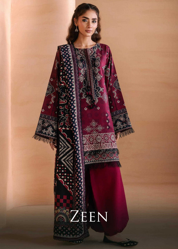 One Nation by Florent Unstitched Printed Viscose 3 Piece Suit FL26UON Zeen - Casual Collection