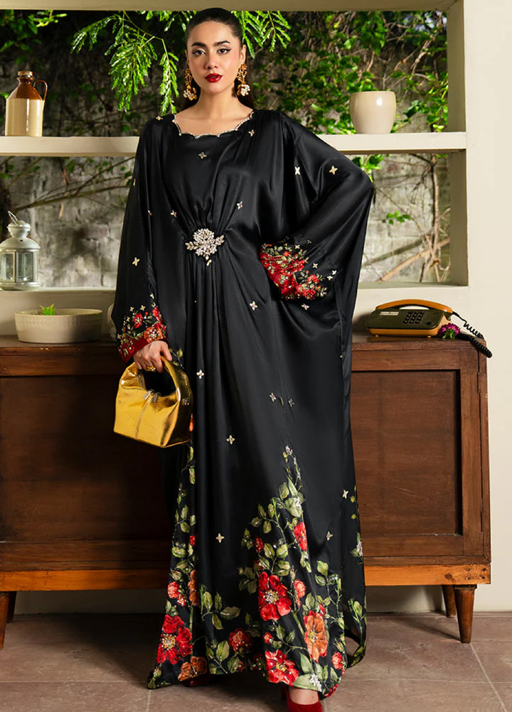 Celeste by Imrozia Pret Hand work Shamooz Silk Kaftaan SP-113 Zenith