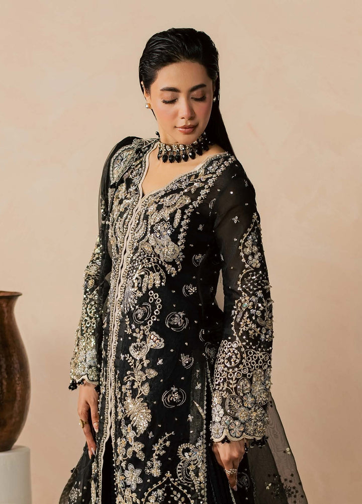 Zeynor by Aylin Unstitched Hand work Organza 3 Piece Suit AY26UZO Beryl - Wedding Collection