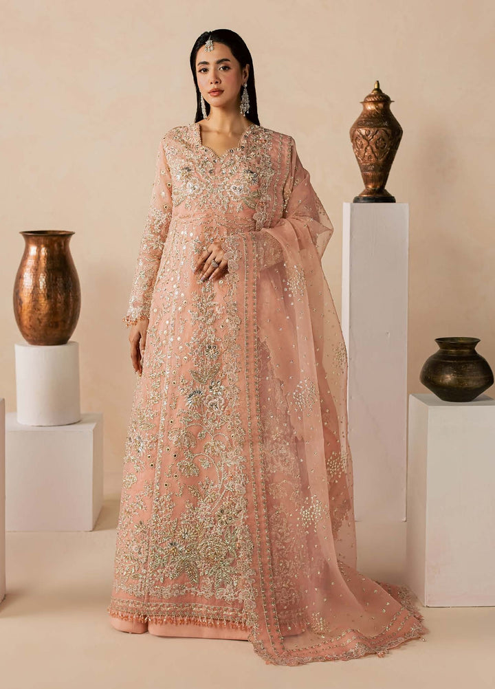 Zeynor by Aylin Unstitched Hand work Organza 3 Piece Suit AY26UZO Coraline - Wedding Collection