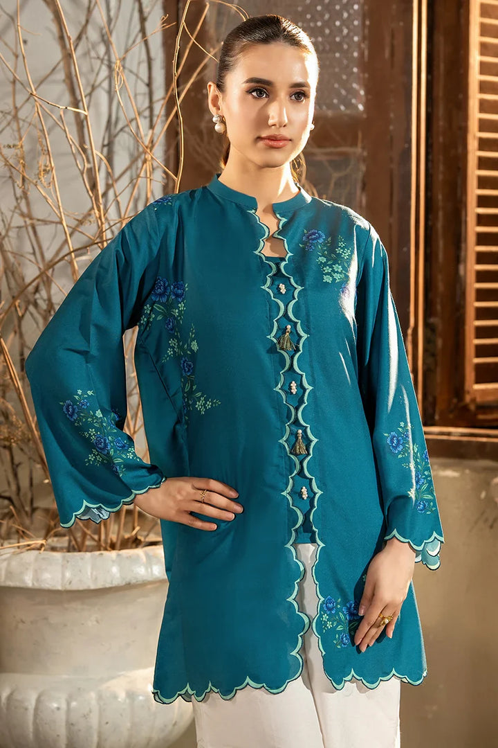 Dhaga Women Pret Printed 2 Piece Soft Crepe Zinnia SS25DSP325 - Summer Collection