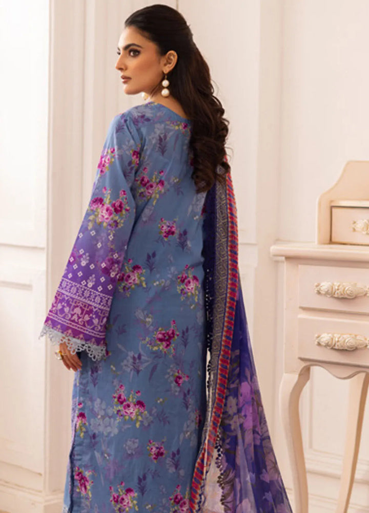 Aafreen by Riaz Arts 3 piece Lawn Suit Unstitched RA25AC AF-182 - Summer Collection