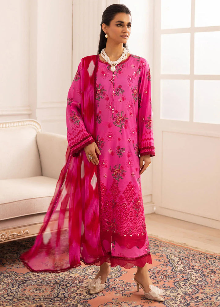 Aafreen by Riaz Arts 3 piece Lawn Suit Unstitched RA25AC AF-184 - Summer Collection