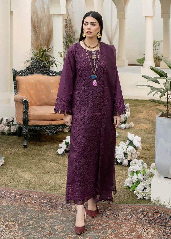 Aafreen By Riaz Arts Embroidered Lawn Suits Unstitched 3 Piece RA23A AF-01 - Summer Collection