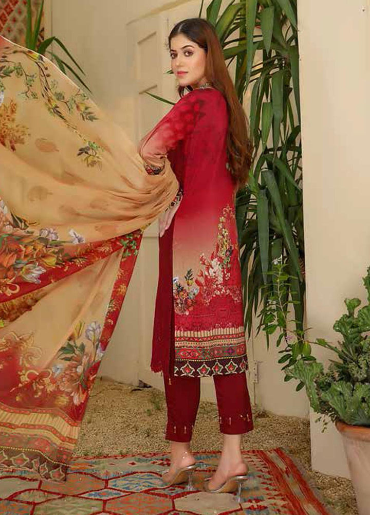 Aafreen by Riaz Arts  Embroidered Chikankari Viscose Suits Unstitched 3 Piece RA21AV AF-24 - Winter Collection