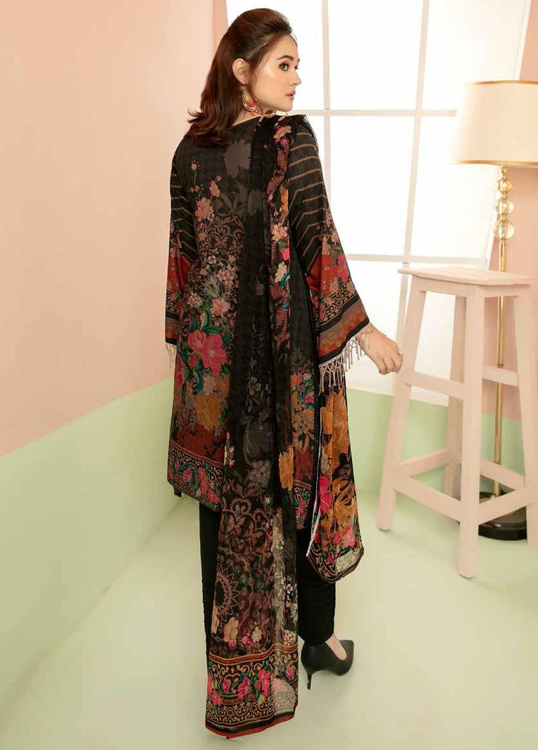 Aafreen By Riaz Arts Embroidered Lawn Suits Unstitched 3 Piece RA21-AF8 71 - Summer Collection