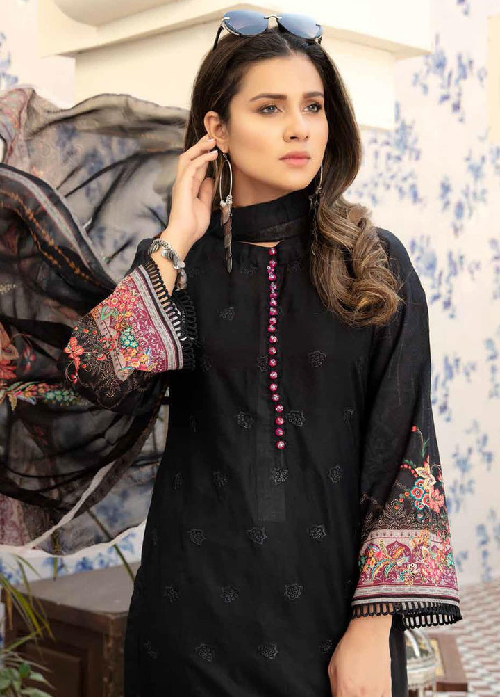Aafreen by Riaz Arts Embroidered Lawn Suits Unstitched 3 Piece RA21AF-3 AF-24 - Summer Collection