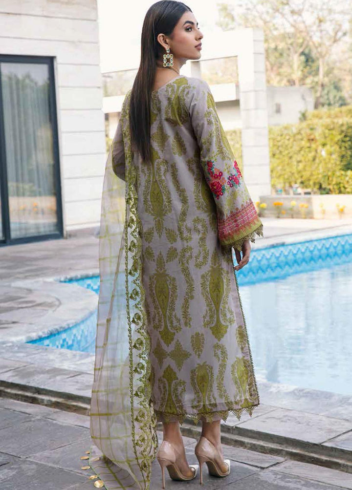 Aaghaz By Charizma Embroidered Lawn Suits Unstitched 3 Piece CRZ23AG AG-03 - Summer Collection