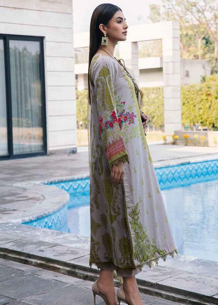 Aaghaz By Charizma Embroidered Lawn Suits Unstitched 3 Piece CRZ23AG AG-03 - Summer Collection