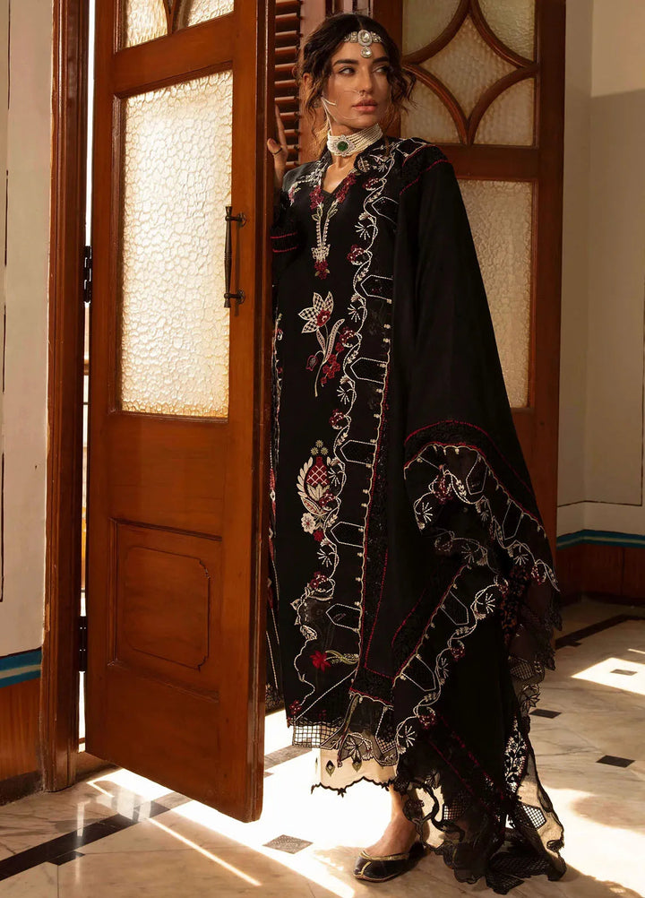 Aaleen by Crimson Embroidered Khaddar Suit Unstitched 3 Piece CR24AW Meenakari - Winter Collection