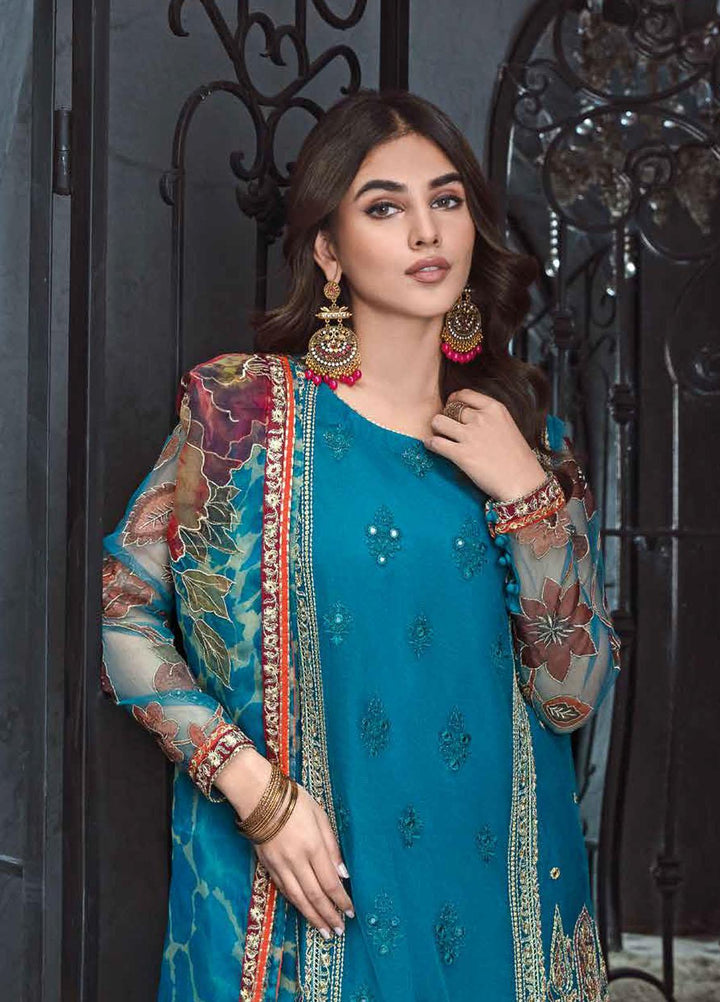 Aarzoo By Charizma Embroidered  Suits Unstitched 3 Piece CRZ23A CLC-03 - Luxury Fancy Collection