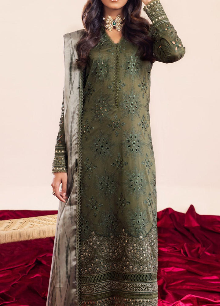Aashiaan By Iznik Embroidered Lawn Suits Unstitched 3 Piece IZ23AS AL-06 Zareen - Festive Collection