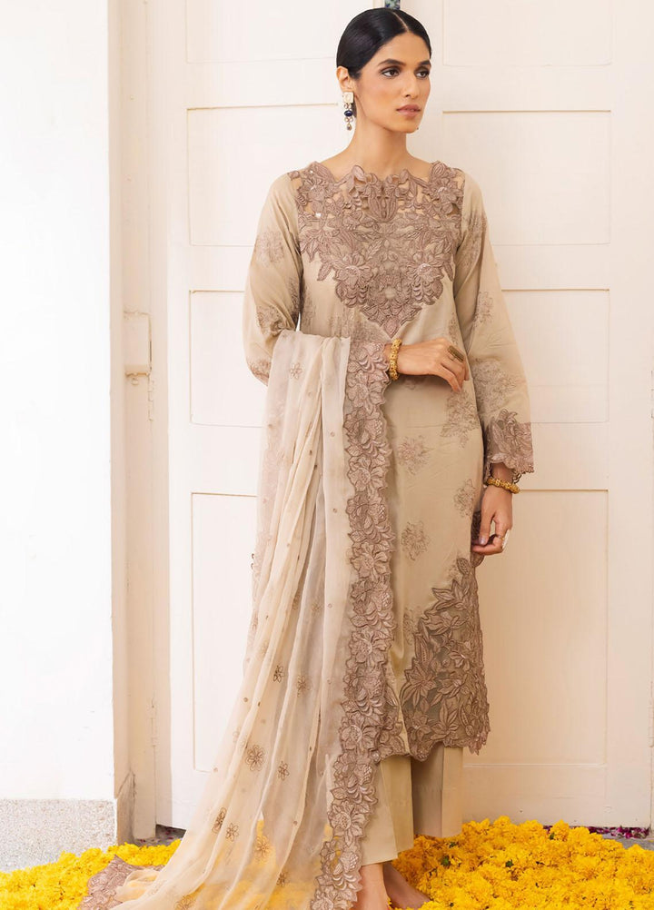 Aashiaan By Iznik Embroidered Lawn Suits Unstitched 3 Piece IZ23AS AL-09 Farsana - Festive Collection