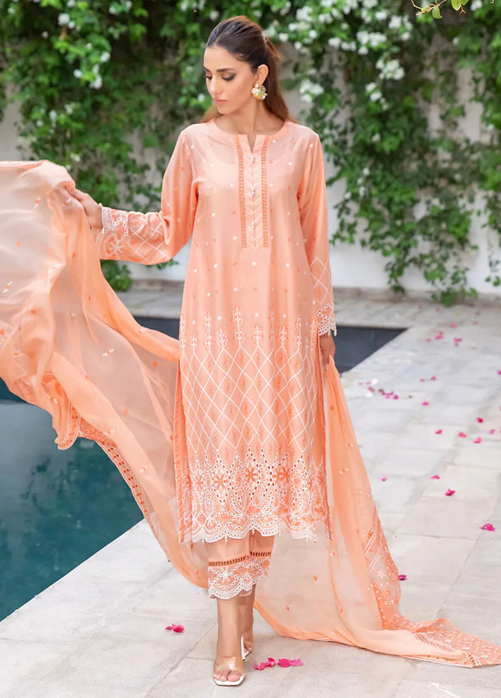 Addee Pret Embroidered Lawn 3 Piece Suit SM-042