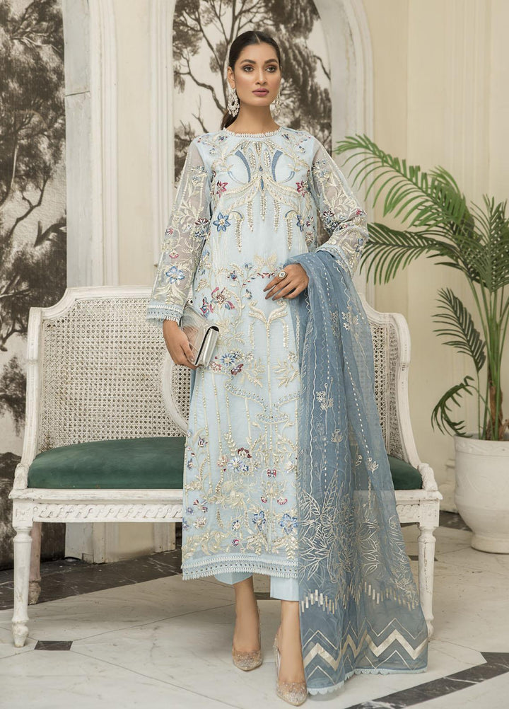 Aroshi Luxury Pret  Organza 3 Piece Suit ASH22AFR ZARMINAY