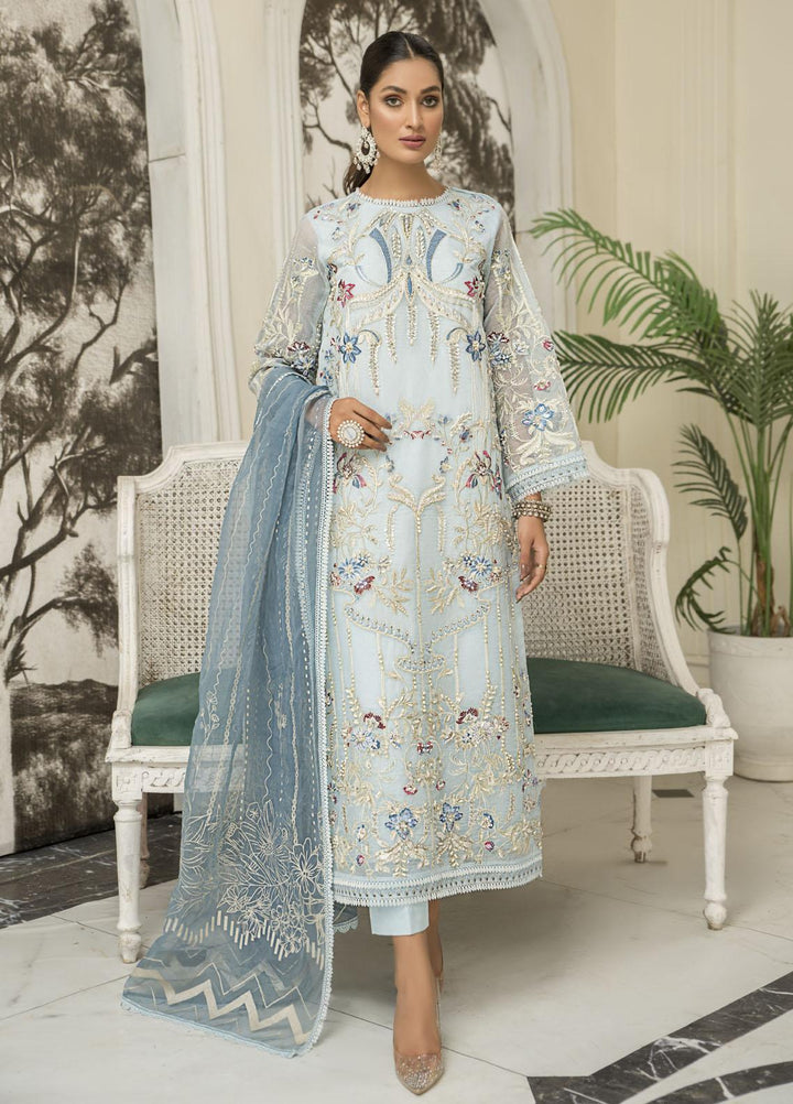 Aroshi Luxury Pret  Organza 3 Piece Suit ASH22AFR ZARMINAY