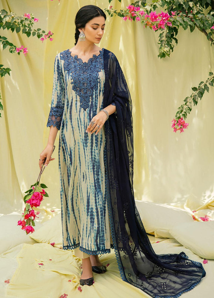 Afsanah by Iznik Embroidered Lawn Suits Unstitched 3 Piece IZ22A IAC-07 Maherul - Summer Collection