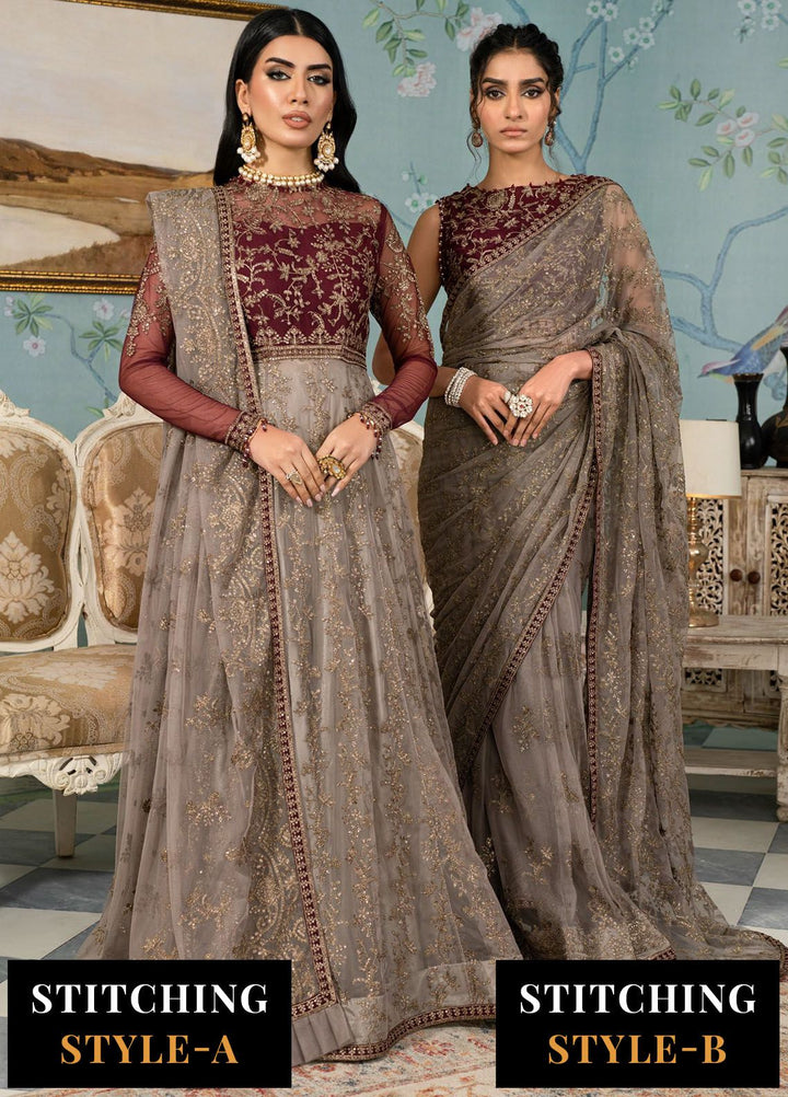 Afsanah by Zarif Embroidered  Suits Unstitched 3 Piece ZF24AF ZAF 01 Zohra - Formals Collection