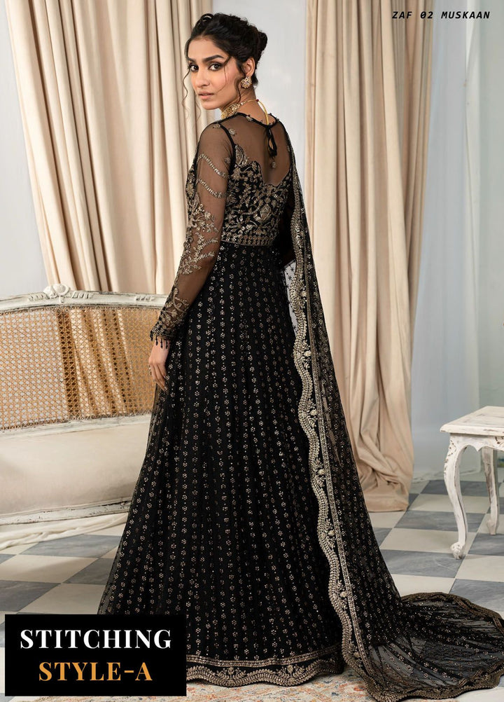 Afsanah by Zarif Embroidered  Suits Unstitched 3 Piece ZR25UF ZAF 02 Muskaan - Formals Collection