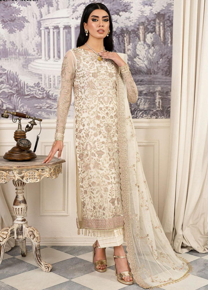 Afsanah by Zarif Embroidered  Suits Unstitched 3 Piece ZF24AF ZAF 03 Neelum - Formals Collection